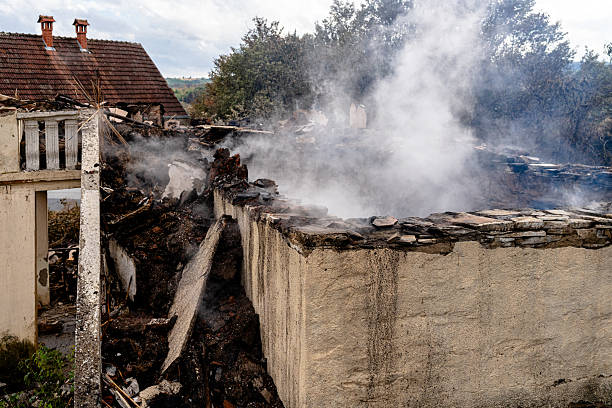 Professional Fire Damage Removal technician working in Apollo Beach, FL